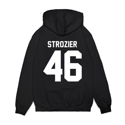 Houston - NCAA Football : Jeffrey Strozier - Vintage Helmet Premium Hooded Sweatshirt-1