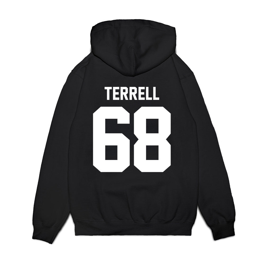 Houston - NCAA Football : Sean Terrell - Vintage Helmet Premium Hooded Sweatshirt-1