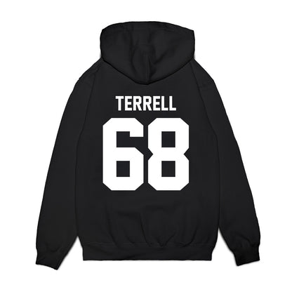 Houston - NCAA Football : Sean Terrell - Vintage Helmet Premium Hooded Sweatshirt-1