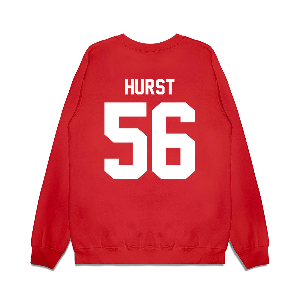 Houston - NCAA Football : Shadre Hurst - Vintage Helmet Premium Crewneck Sweatshirt-1