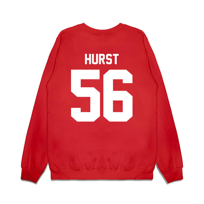 Houston - NCAA Football : Shadre Hurst - Vintage Helmet Premium Crewneck Sweatshirt-1