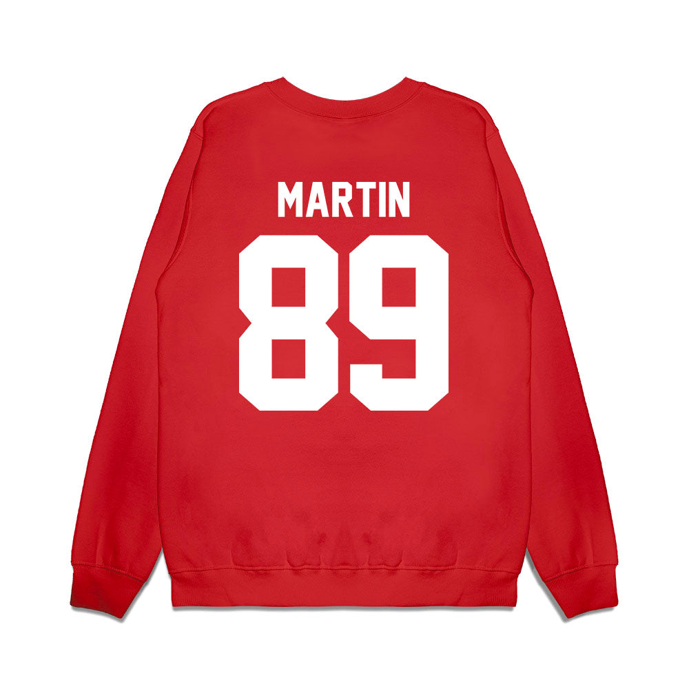 Houston - NCAA Football : Jaivion Martin - Vintage Helmet Premium Crewneck Sweatshirt-1