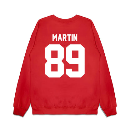 Houston - NCAA Football : Jaivion Martin - Vintage Helmet Premium Crewneck Sweatshirt-1