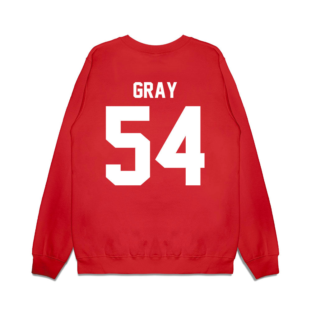 Houston - NCAA Football : Rhett Gray - Vintage Helmet Premium Crewneck Sweatshirt-1