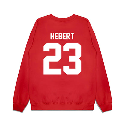 Houston - NCAA Football : John Hebert - Vintage Helmet Premium Crewneck Sweatshirt-1
