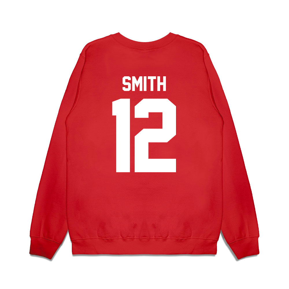 Houston - NCAA Football : Ryan Smith - Vintage Helmet Premium Crewneck Sweatshirt-1