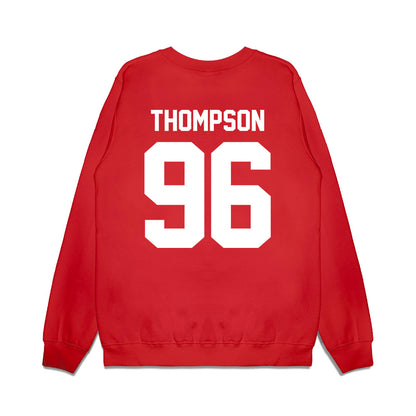 Houston - NCAA Football : Eythan Thompson - Vintage Helmet Premium Crewneck Sweatshirt-1