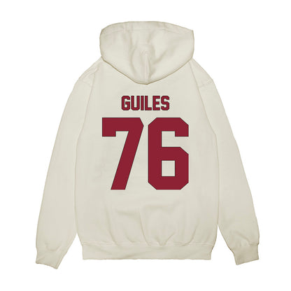 South Carolina - NCAA Football : Zyon Guiles - Vintage Helmet Premium Hooded Sweatshirt-1