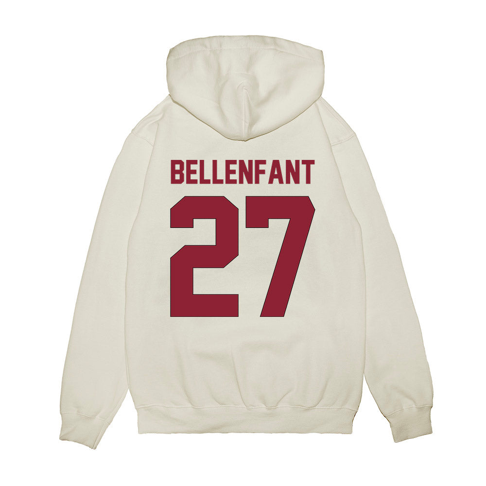 South Carolina - NCAA Football : Upton Bellenfant - Vintage Helmet Premium Hooded Sweatshirt-1