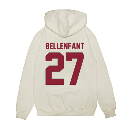 South Carolina - NCAA Football : Upton Bellenfant - Vintage Helmet Premium Hooded Sweatshirt-1
