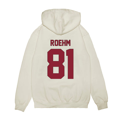 South Carolina - NCAA Football : Reno Roehm - Vintage Helmet Premium Hooded Sweatshirt-1