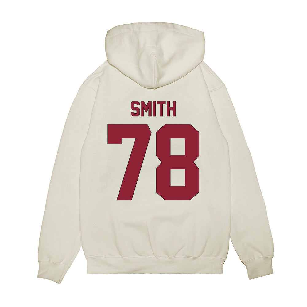 South Carolina - NCAA Football : Seth Smith - Vintage Helmet Premium Hooded Sweatshirt-1