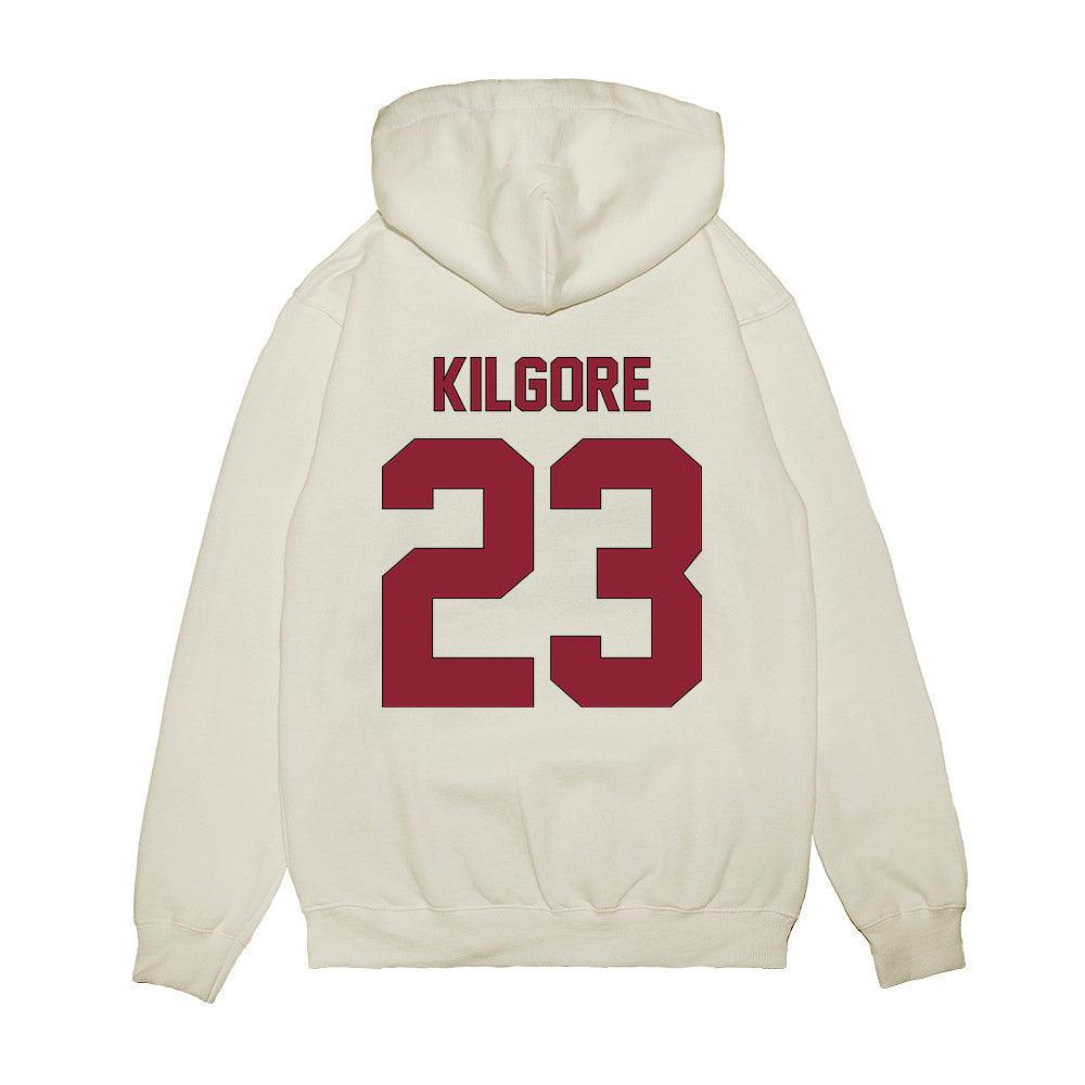 South Carolina - NCAA Football : Gerald Kilgore - Vintage Helmet Premium Hooded Sweatshirt-1
