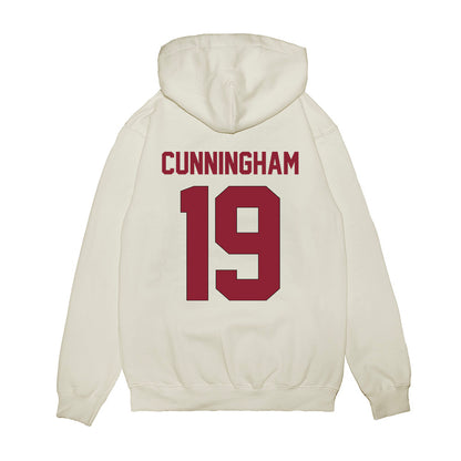 South Carolina - NCAA Football : Brandon Cunningham - Vintage Helmet Premium Hooded Sweatshirt-1