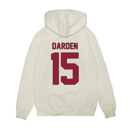 South Carolina - NCAA Football : Donovan Darden - Vintage Helmet Premium Hooded Sweatshirt-1