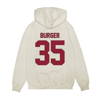 South Carolina - NCAA Football : Jackson Burger - Vintage Helmet Premium Hooded Sweatshirt-1
