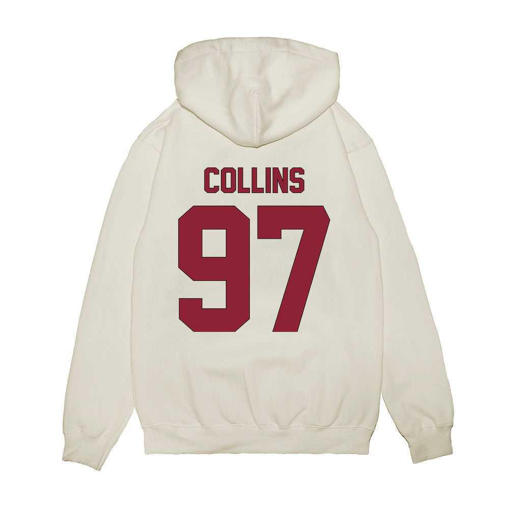 South Carolina - NCAA Football : Kelby Collins - Vintage Helmet Premium Hooded Sweatshirt-1