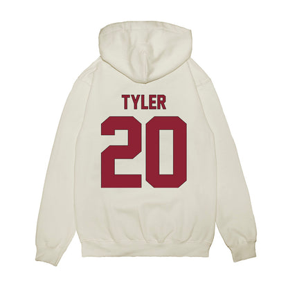 South Carolina - NCAA Football : Mike Tyler - Vintage Helmet Premium Hooded Sweatshirt-1