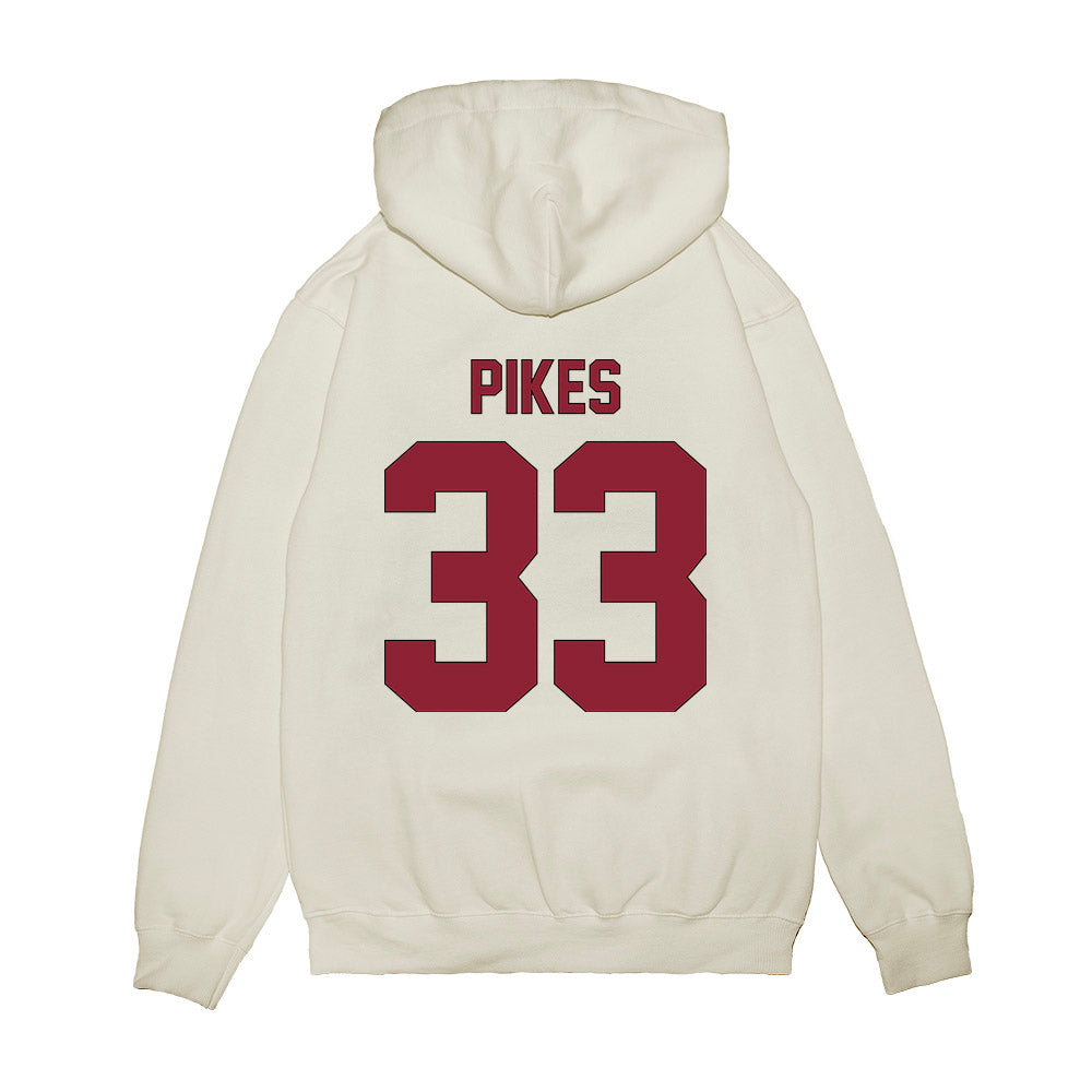 South Carolina - NCAA Football : Troy Pikes - Vintage Helmet Premium Hooded Sweatshirt-1