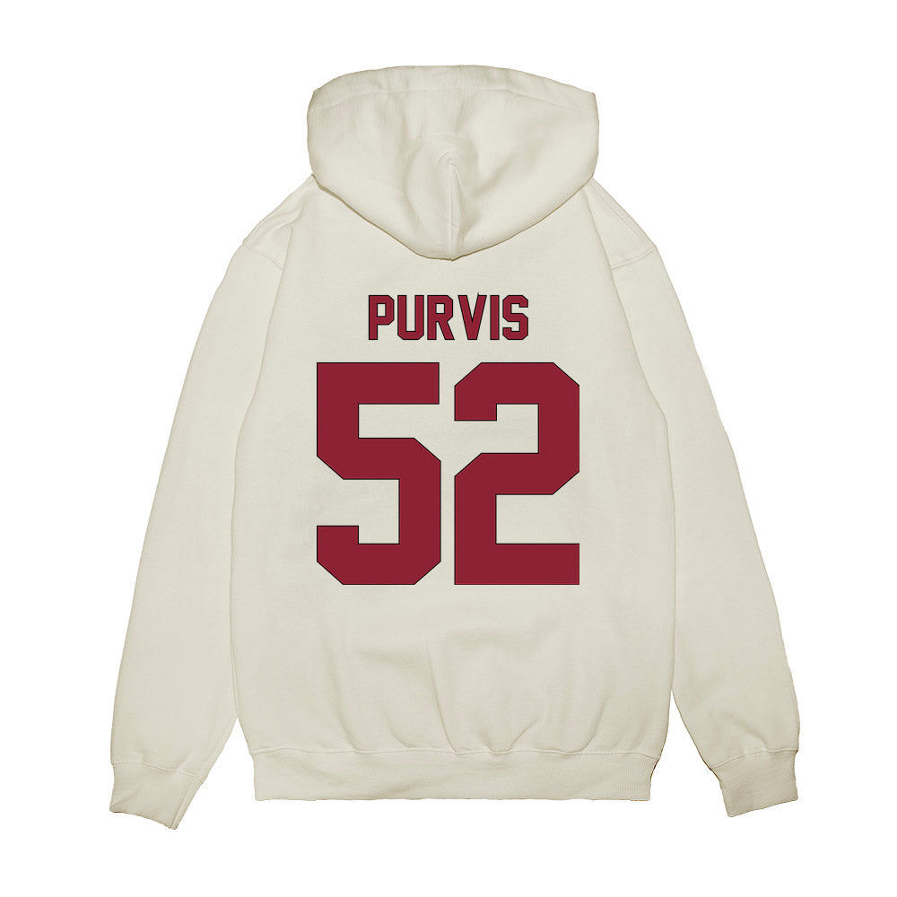 South Carolina - NCAA Football : Hank Purvis - Vintage Helmet Premium Hooded Sweatshirt-1