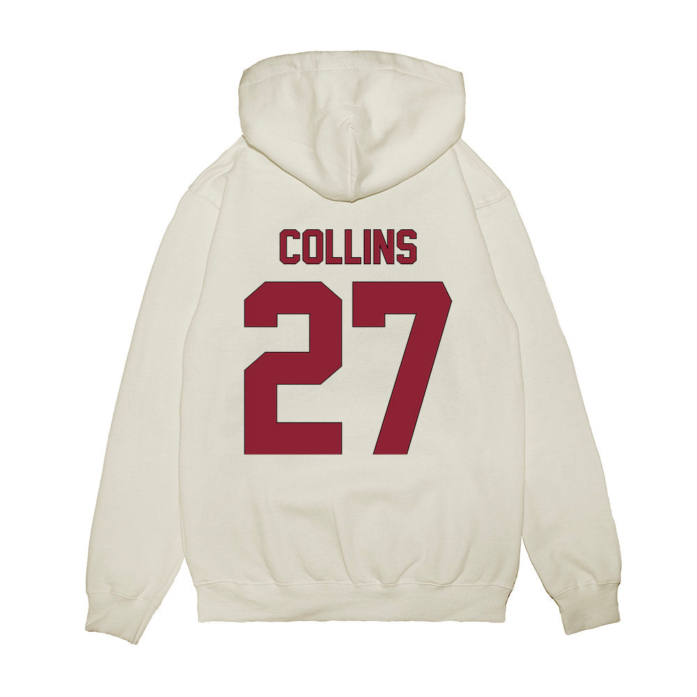 South Carolina - NCAA Football : Drew Collins - Vintage Helmet Premium Hooded Sweatshirt-1