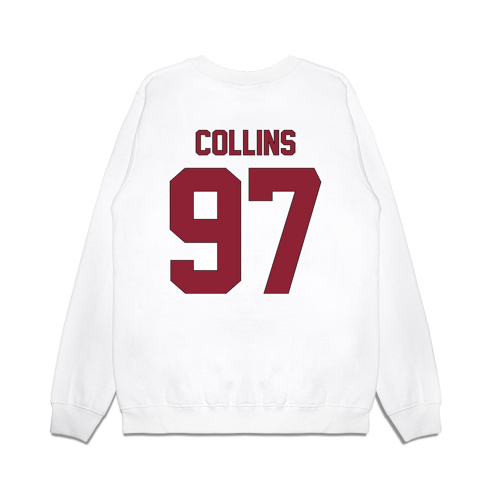 South Carolina - NCAA Football : Kelby Collins - Vintage Helmet Premium Crewneck Sweatshirt-1