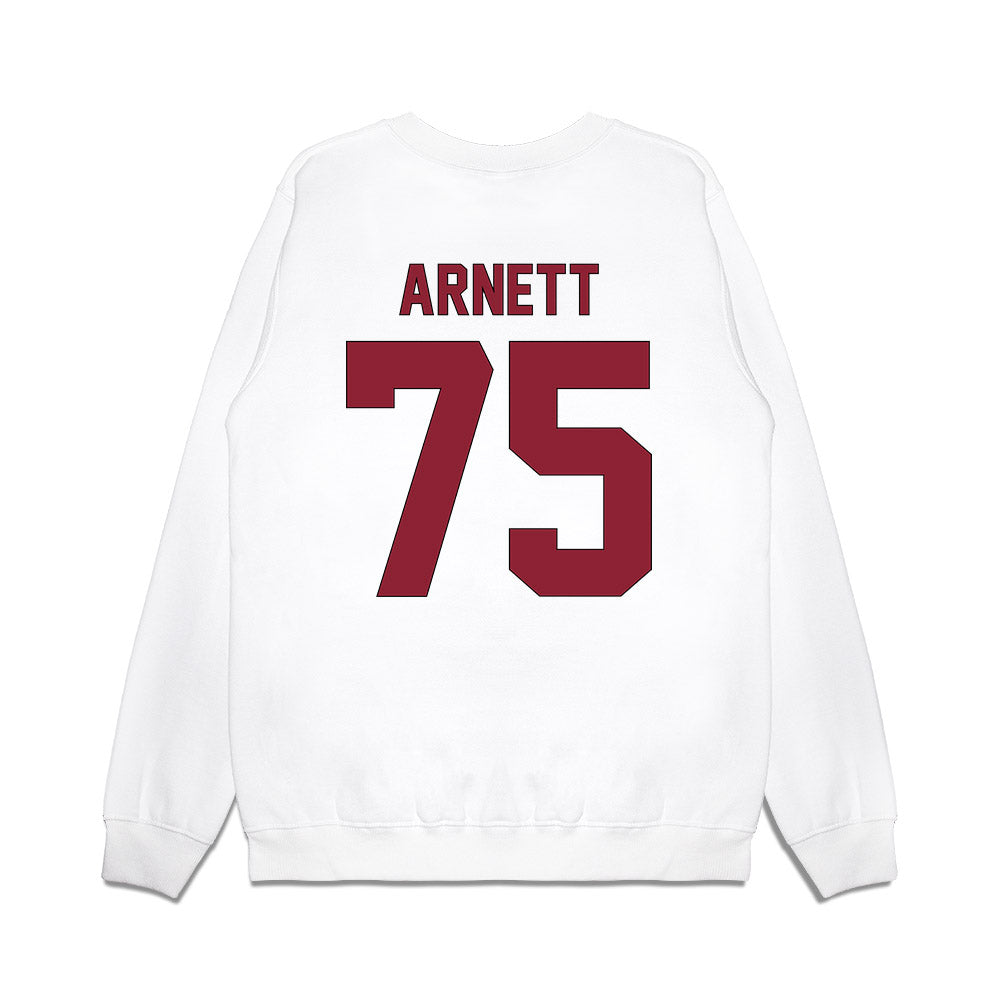 South Carolina - NCAA Football : Dayne Arnett - Vintage Helmet Premium Crewneck Sweatshirt-1