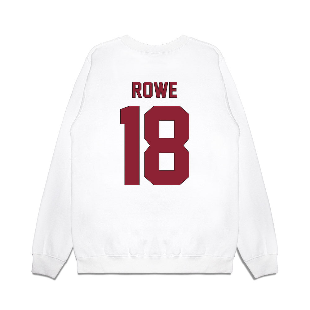 South Carolina - NCAA Football : Brian Rowe - Vintage Helmet Premium Crewneck Sweatshirt-1