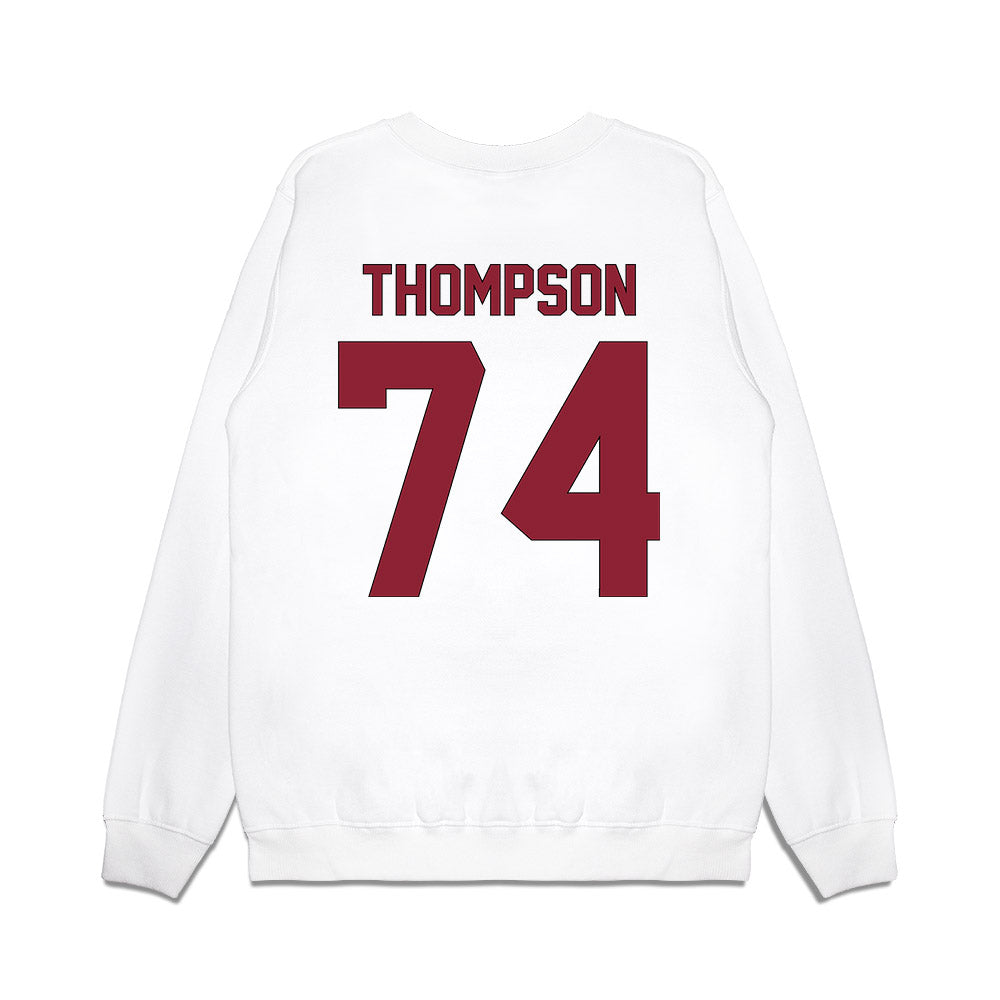 South Carolina - NCAA Football : Josiah Thompson - Vintage Helmet Premium Crewneck Sweatshirt-1