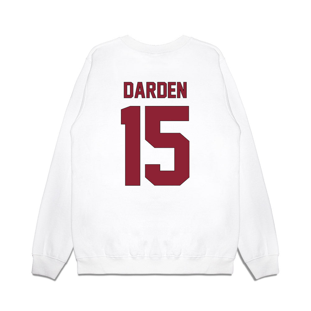 South Carolina - NCAA Football : Donovan Darden - Vintage Helmet Premium Crewneck Sweatshirt-1
