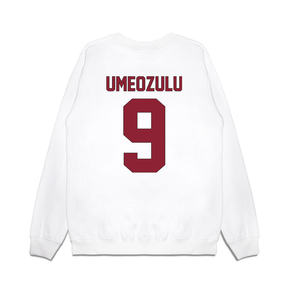 South Carolina - NCAA Football : Dezmond Umeozulu - Vintage Helmet Premium Crewneck Sweatshirt-1