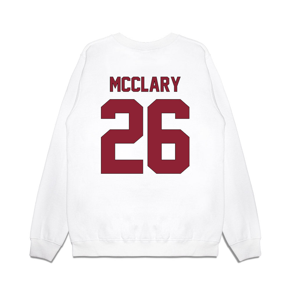 South Carolina - NCAA Football : Isaiah McClary - Vintage Helmet Premium Crewneck Sweatshirt-1