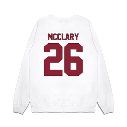South Carolina - NCAA Football : Isaiah McClary - Vintage Helmet Premium Crewneck Sweatshirt-1