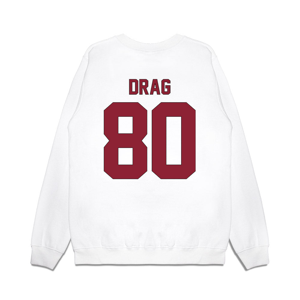 South Carolina - NCAA Football : Max Drag - Vintage Helmet Premium Crewneck Sweatshirt-1