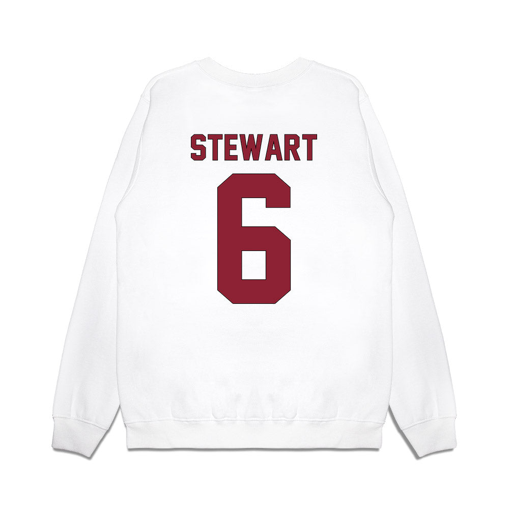 South Carolina - NCAA Football : Dylan Stewart - Vintage Helmet Premium Crewneck Sweatshirt-1