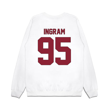 South Carolina - NCAA Football : Christian Ingram - Vintage Helmet Premium Crewneck Sweatshirt-1