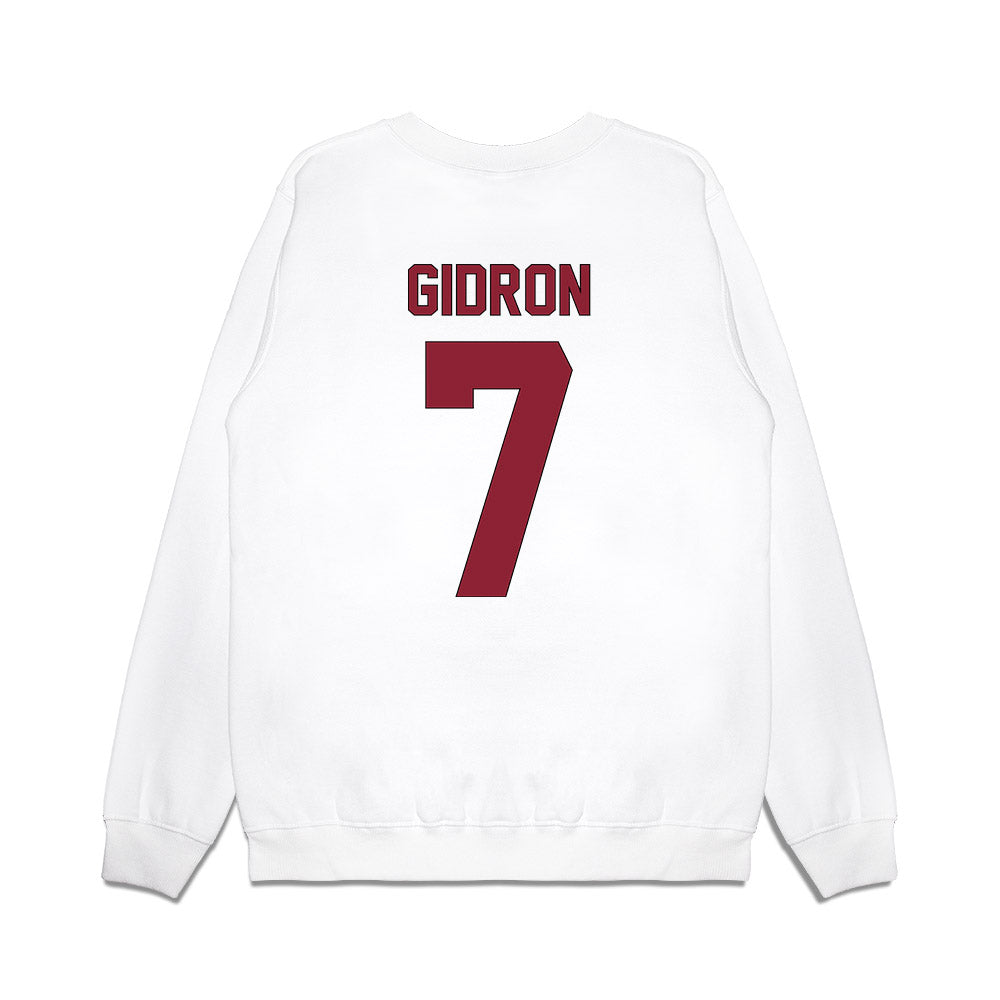 South Carolina - NCAA Football : Jordon Gidron - Vintage Helmet Premium Crewneck Sweatshirt-1
