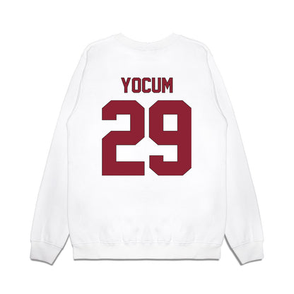 South Carolina - NCAA Football : Gunnar Yocum - Vintage Helmet Premium Crewneck Sweatshirt-1