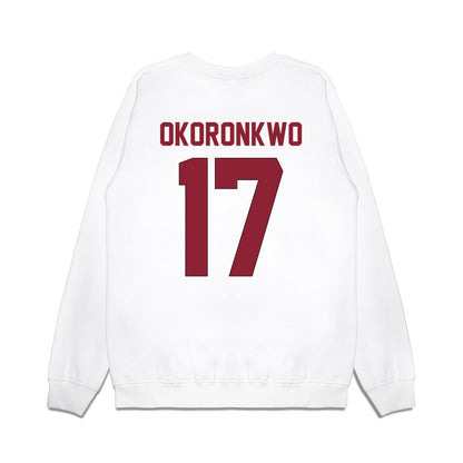 South Carolina - NCAA Football : Justin Okoronkwo - Vintage Helmet Premium Crewneck Sweatshirt-1