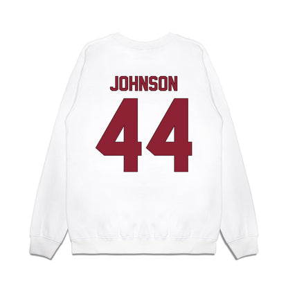 South Carolina - NCAA Football : KJ Johnson - Vintage Helmet Premium Crewneck Sweatshirt-1