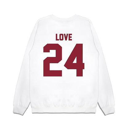 South Carolina - NCAA Football : Mason Love - Vintage Helmet Premium Crewneck Sweatshirt-1