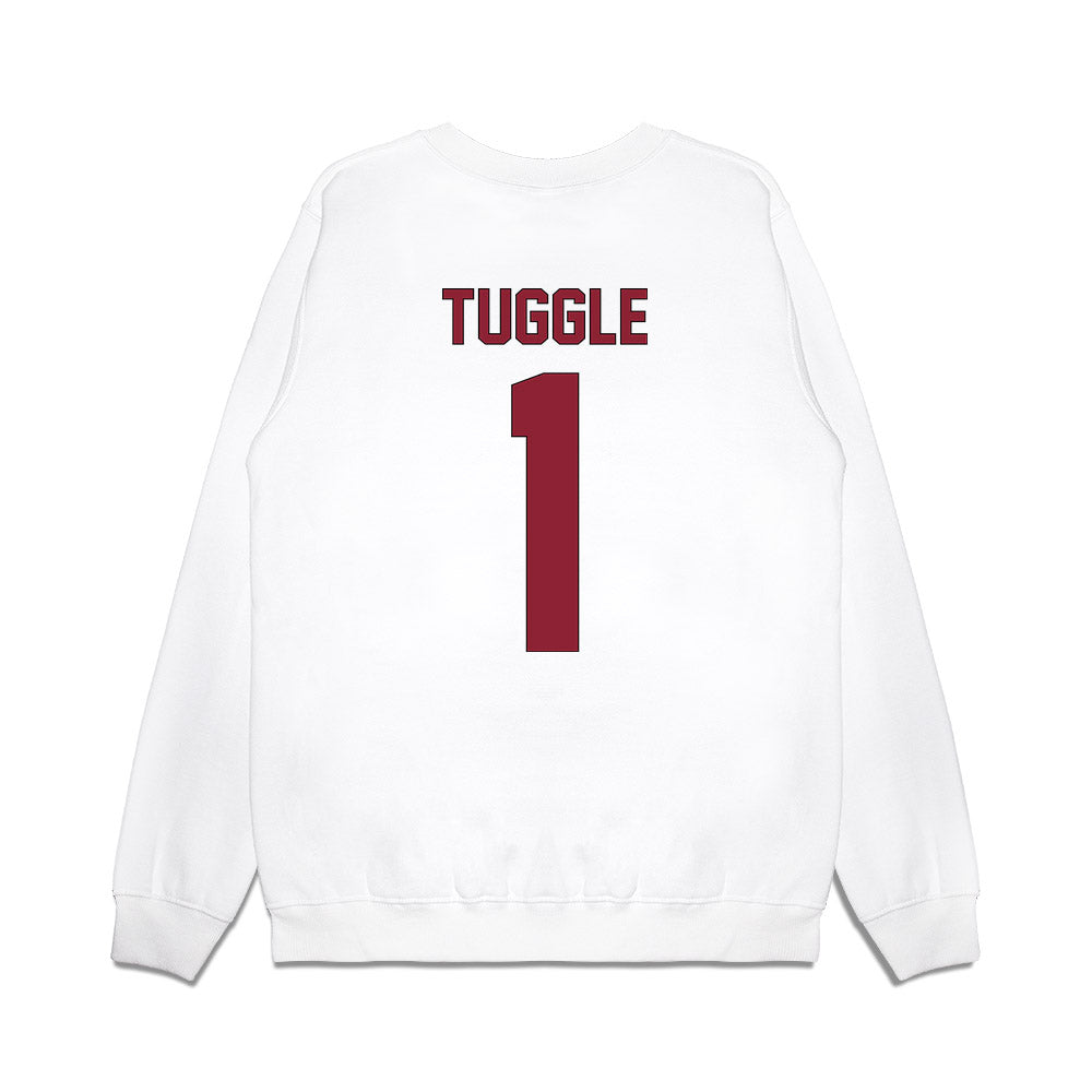 South Carolina - NCAA Football : Nitro Tuggle - Vintage Helmet Premium Crewneck Sweatshirt-1