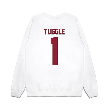South Carolina - NCAA Football : Nitro Tuggle - Vintage Helmet Premium Crewneck Sweatshirt-1