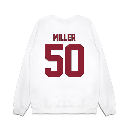 South Carolina - NCAA Football : Carter Miller - Vintage Helmet Premium Crewneck Sweatshirt-1