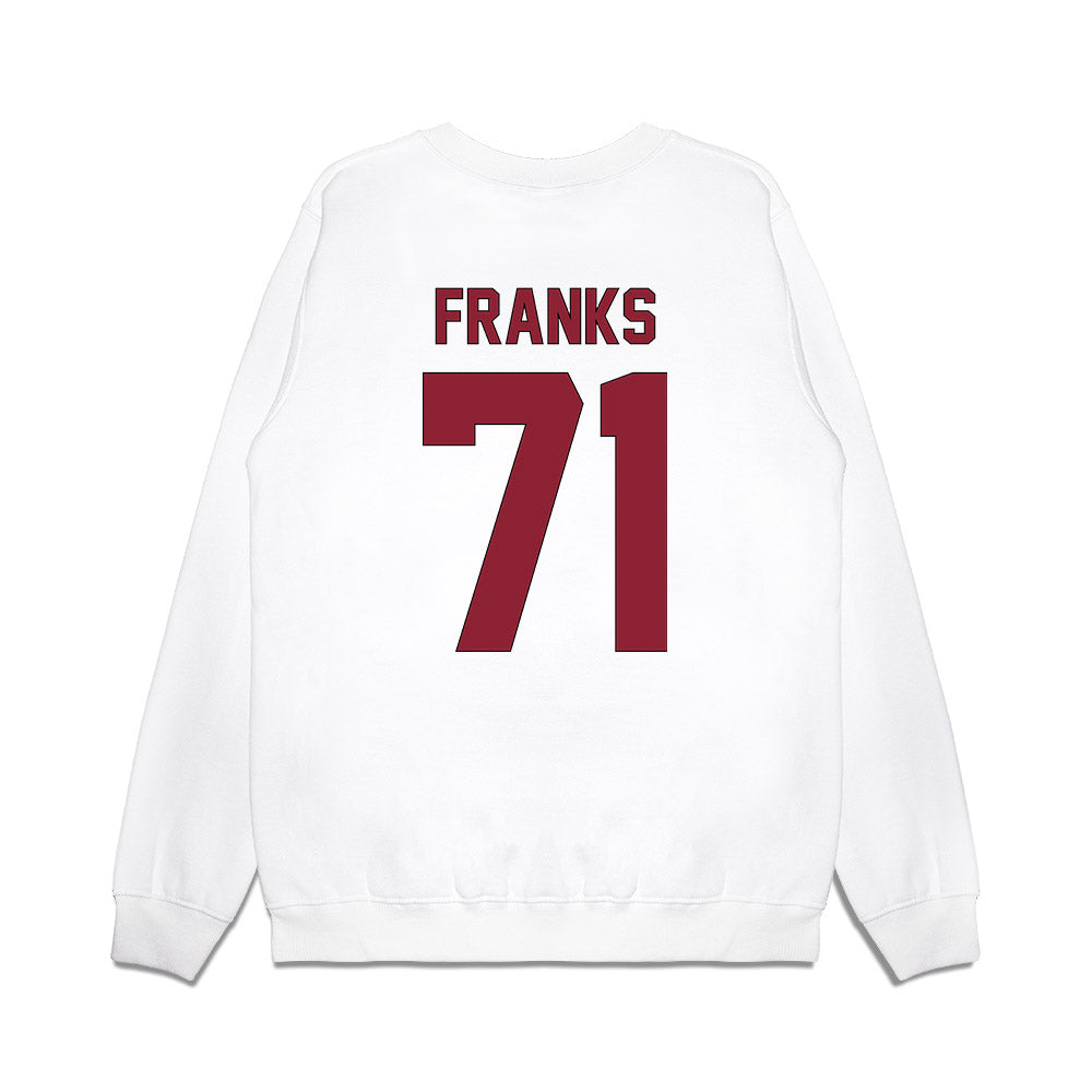 South Carolina - NCAA Football : Blake Franks - Vintage Helmet Premium Crewneck Sweatshirt-1