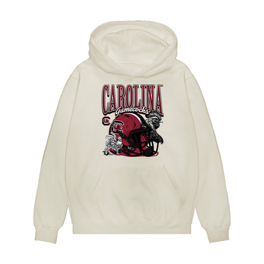 South Carolina - NCAA Football : Shawn Murphy - Vintage Helmet Premium Hooded Sweatshirt-0