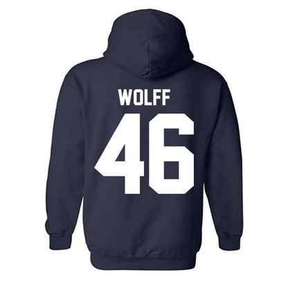 Penn State - NCAA Football : Evan Wolff - Vintage Shersey Hooded Sweatshirt-1