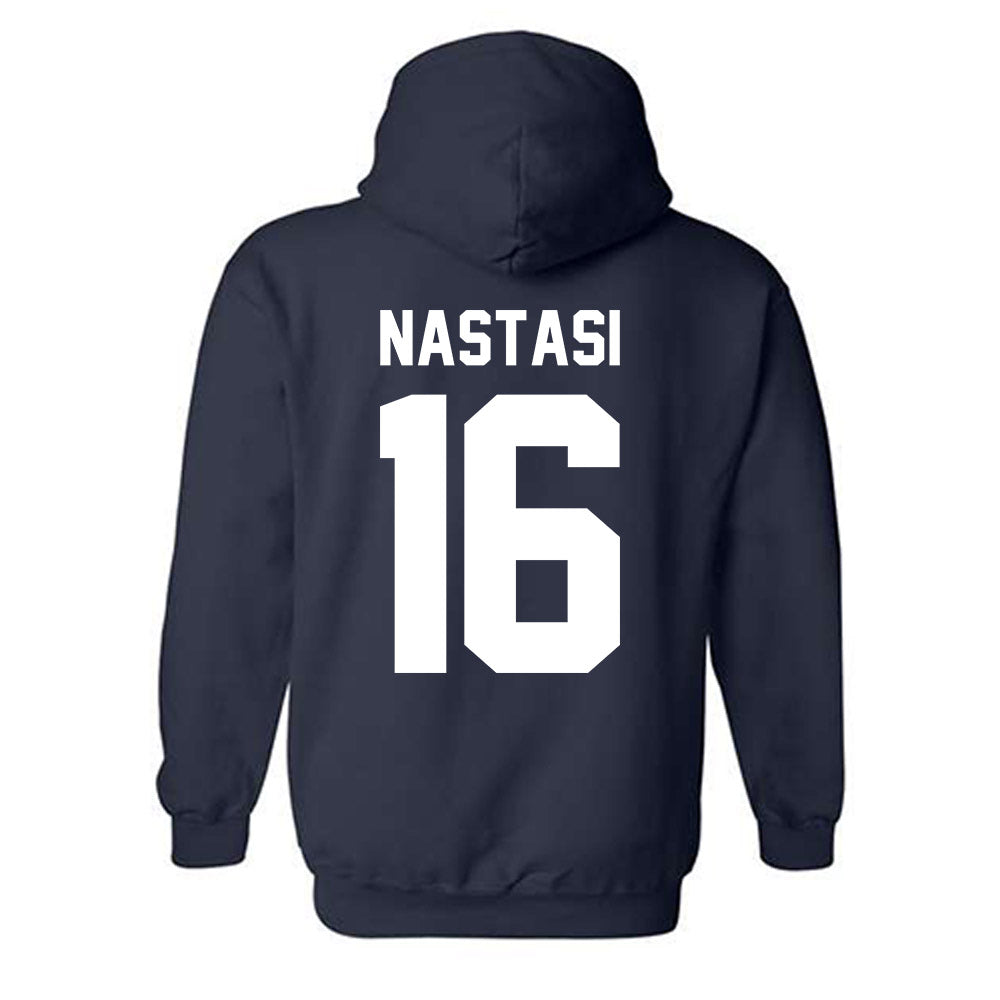 Penn State - NCAA Football : Donte Nastasi - Vintage Shersey Hooded Sweatshirt-1