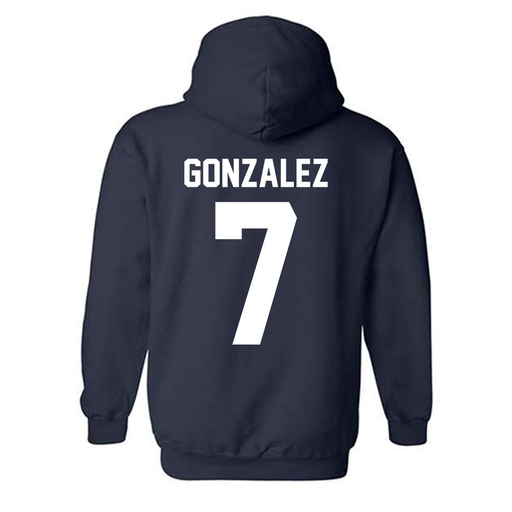 Penn State - NCAA Football : Peter Gonzalez - Vintage Shersey Hooded Sweatshirt-1