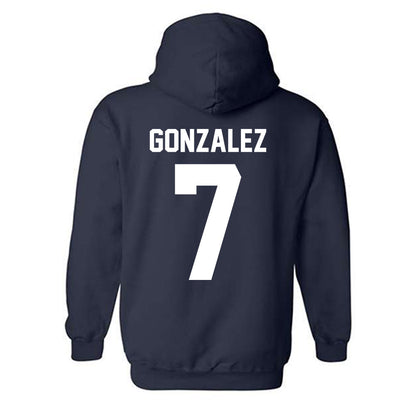 Penn State - NCAA Football : Peter Gonzalez - Vintage Shersey Hooded Sweatshirt-1